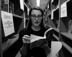 Saskia Vogel Reading Rikki Ducornet for RMSYL • <a style="font-size:0.8em;" href="http://www.flickr.com/photos/81015582@N06/7422590036/" target="_blank">View on Flickr</a>